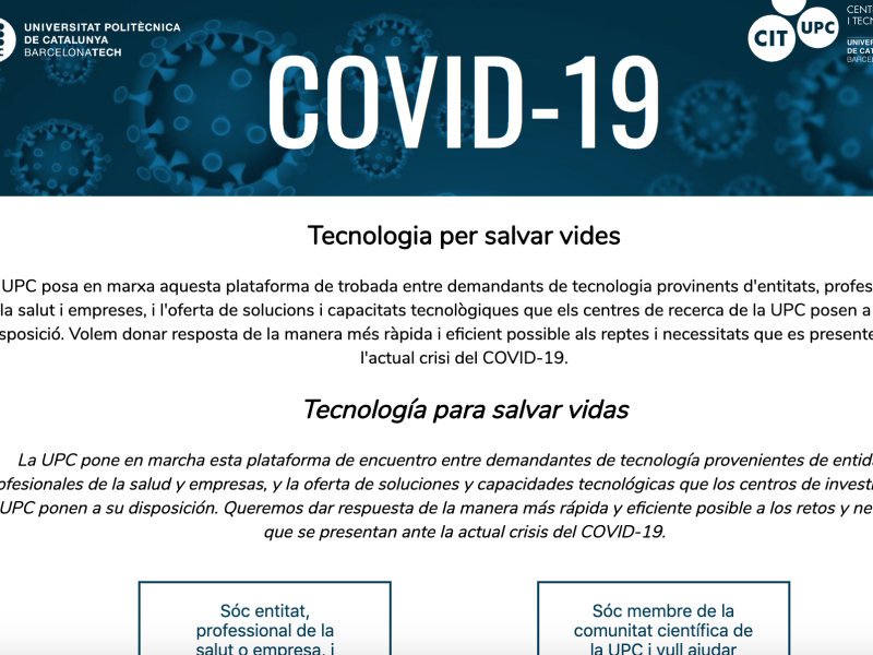 Plataforma virtual COVID19