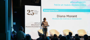 Ministra de Ciencia Diana Morant