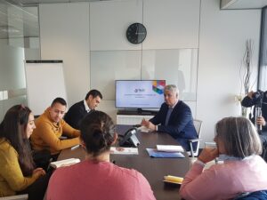 Reunión Fedit-delegación chilena