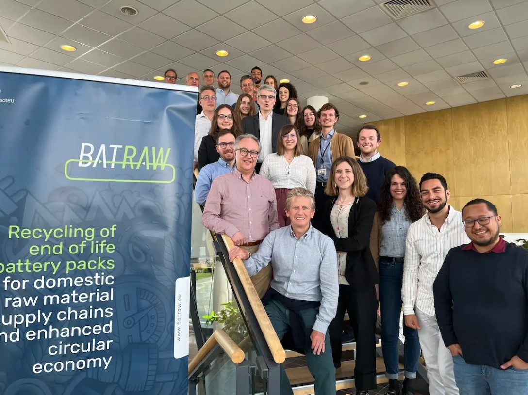 Leitat lidera un proyecto de reciclaje de baterías y la recuperación de Materias Primas Críticas (CRMs)