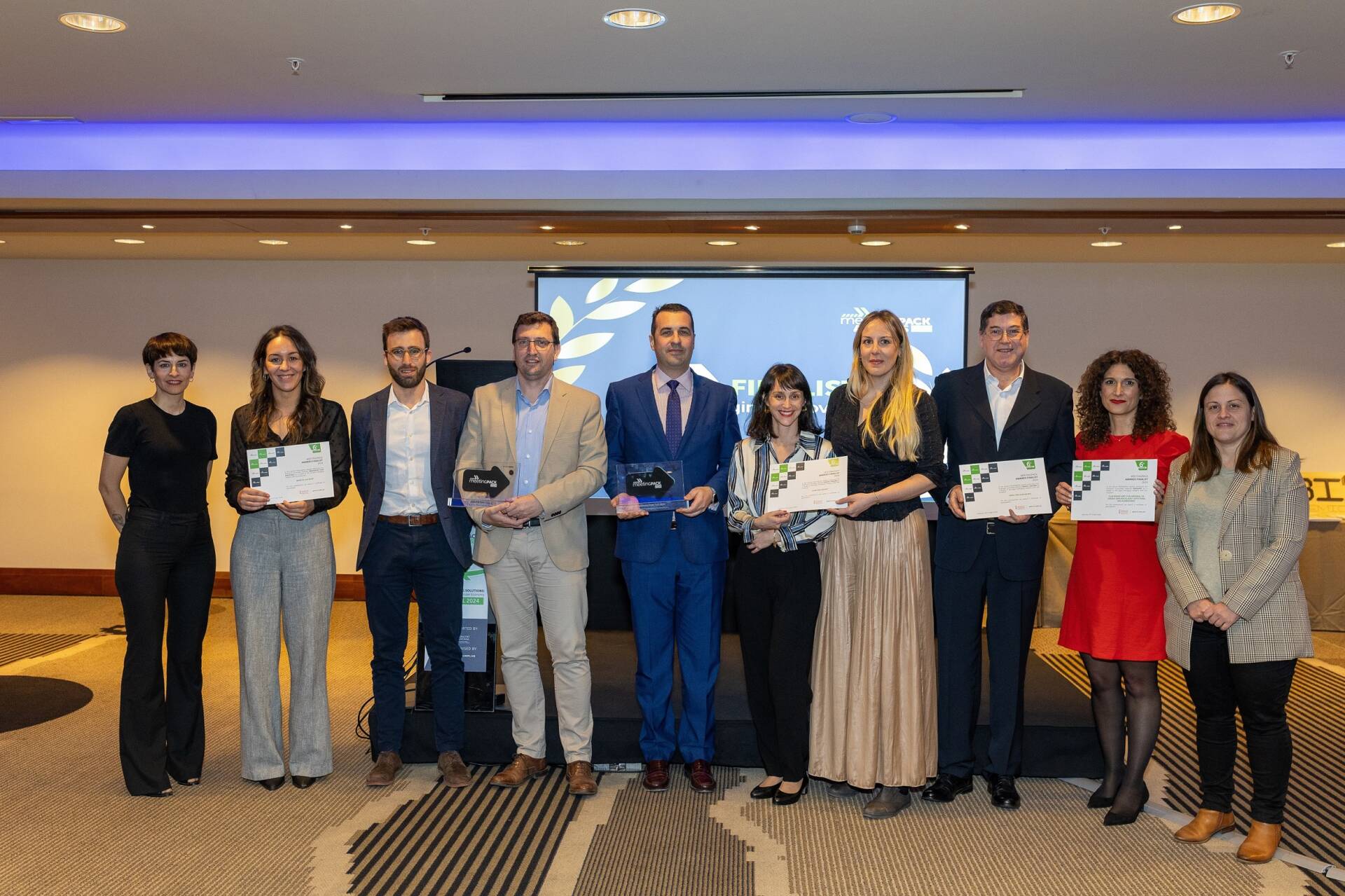 MeetingPack 2024 (AINIA y AIMPLAS) premia dos innovaciones en envase barrera libre de metales y reciclables