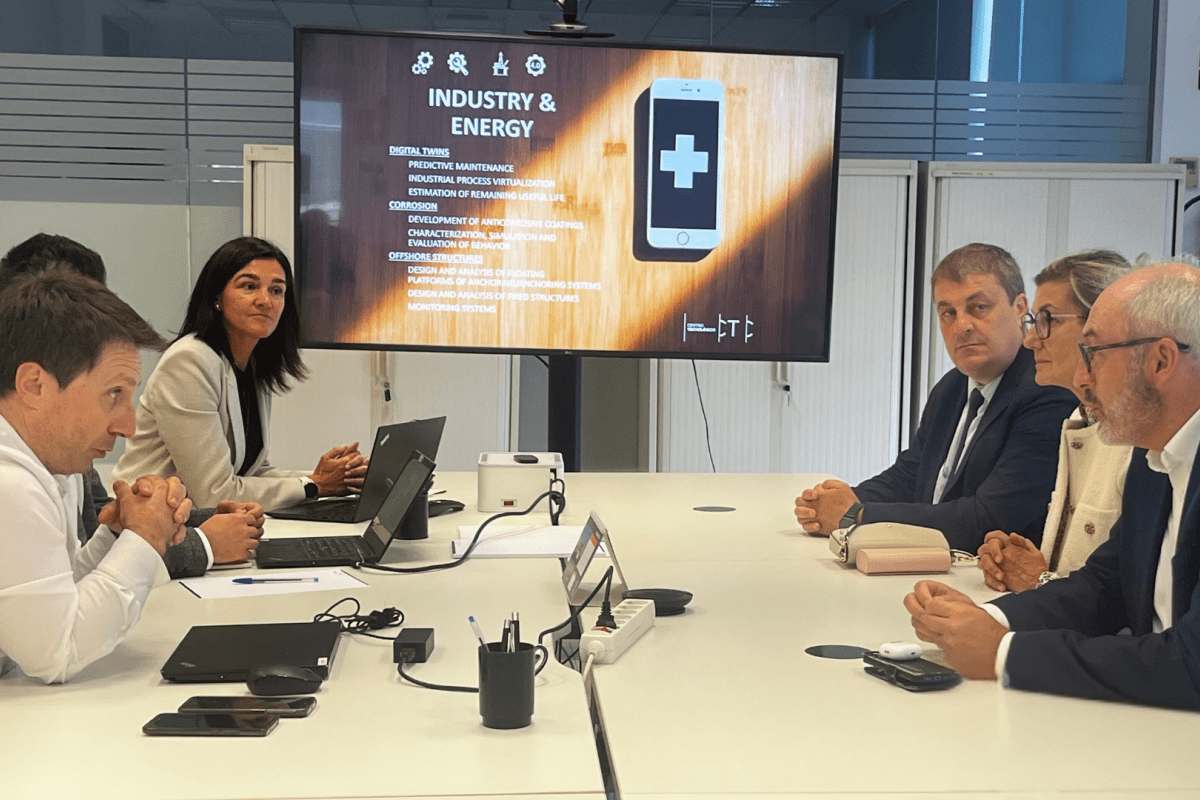 Centro Tecnológico CTC y Brittany Ferries exploran posibilidades de colaboración en torno a la seguridad y la digitalización