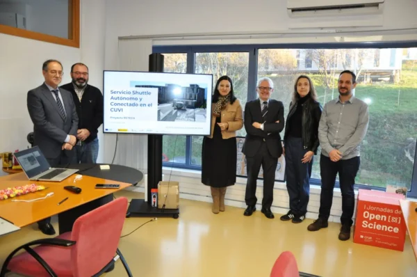 La Universidad de Vigo contará con el ‘shuttle’ autónomo del Centro Tecnológico CTAG para facilitar la movilidad en el campus