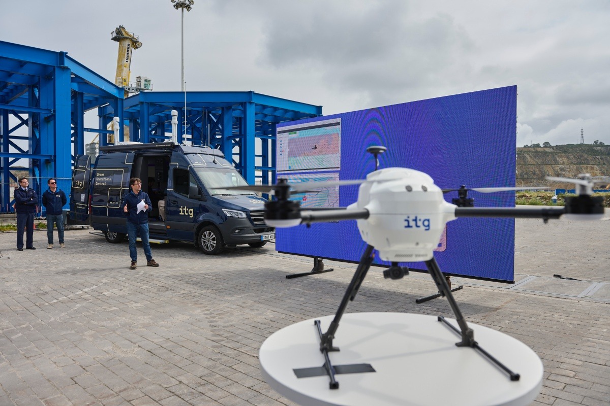 ITG coordina la demostración pionera de logística con drones del proyecto U-ELCOME en A Coruña