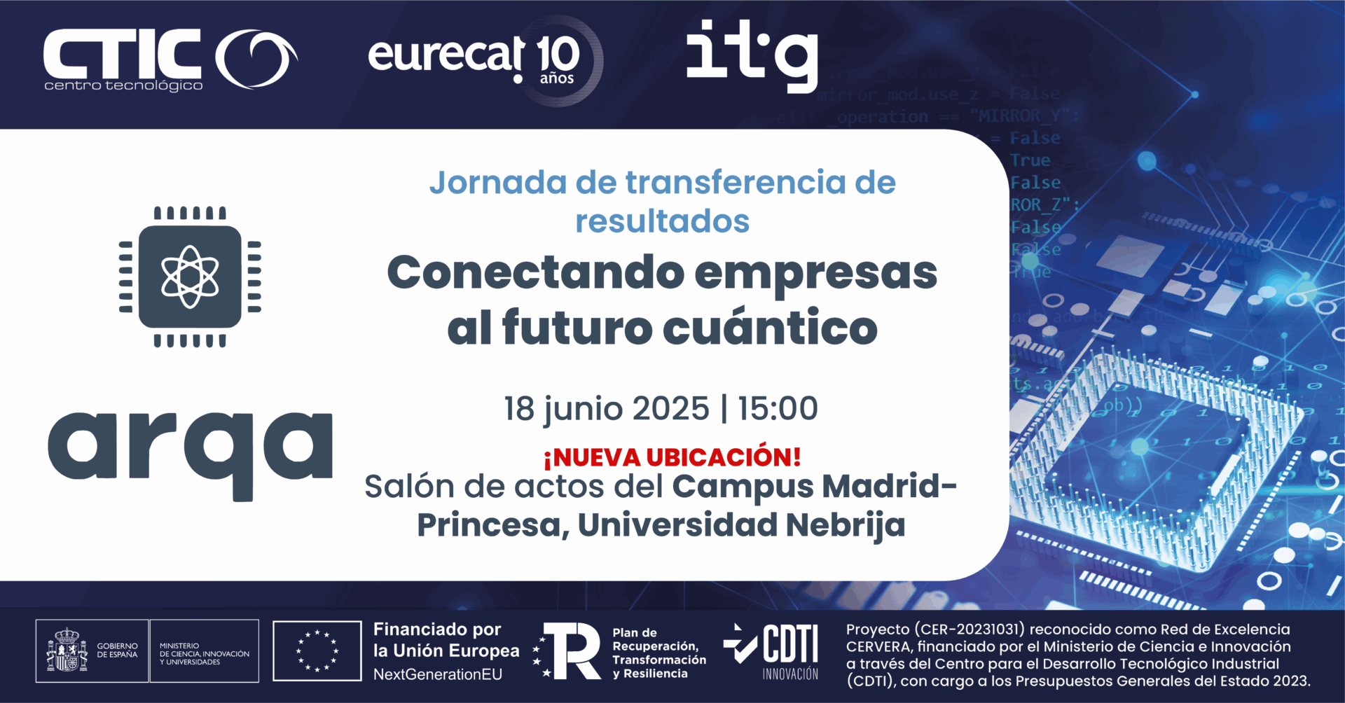 Jornada de transferencia Red ARQA