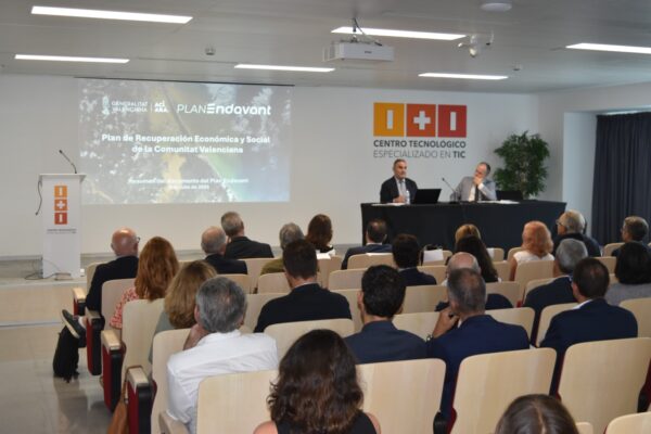 Gan Pampols destacada la importancia de los Centros Tecnológicos para la reconstrucción de la Comunitat Valenciana