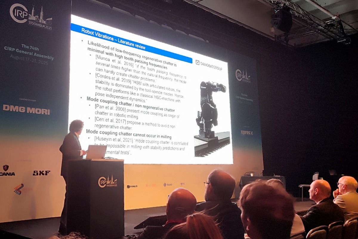 IDEKO Centro Tecnológico responde a los retos de la fabricación avanzada en la 74ª Asamblea General del CIRP en Estocolmo