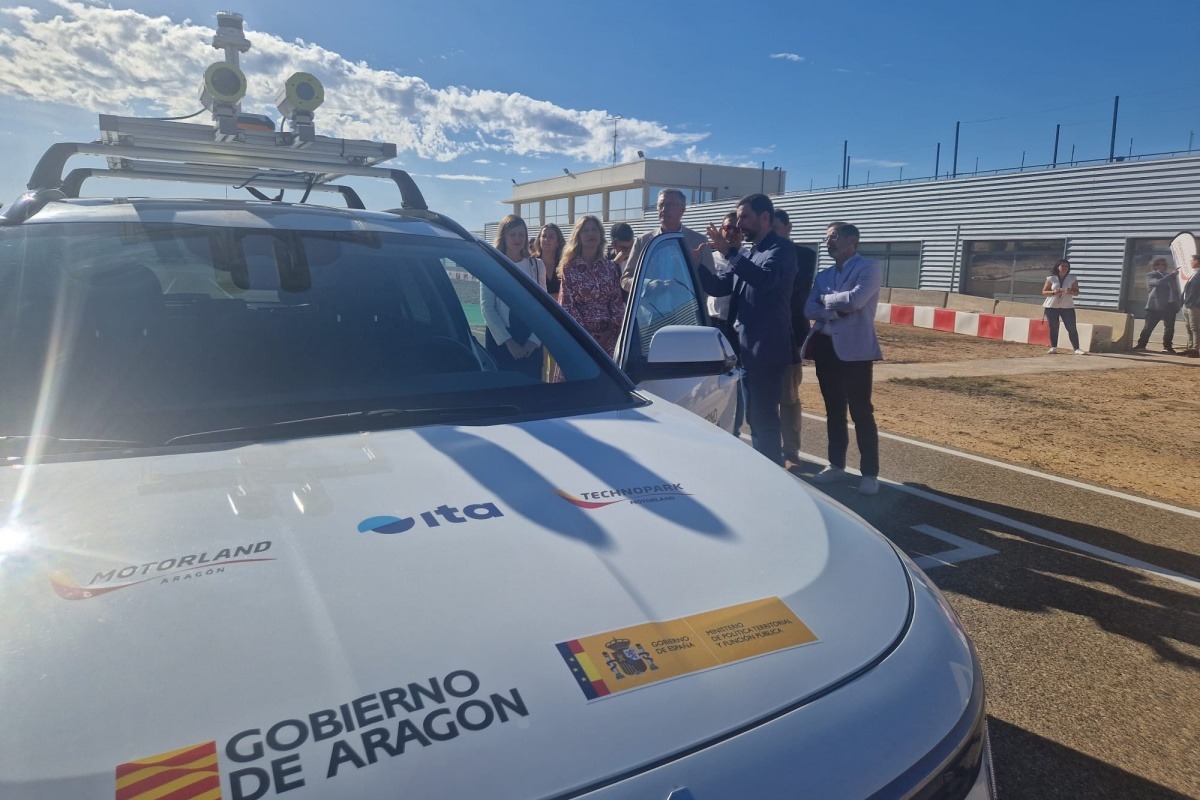 El Instituto Tecnológico de Aragón (ITA) presenta en Motorland el Laboratorio de vehículo autónomo y conectado