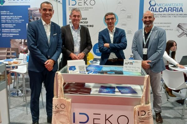 IDEKO expone en MetalMadrid una muestra de sus capacidades en digitalización industrial y rectificado de precisión