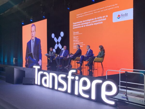 El stand agrupado de los Centros Tecnológicos Fedit en Transfiere 2026, punto de encuentro del ecosistema de innovación y la soberanía tecnológica