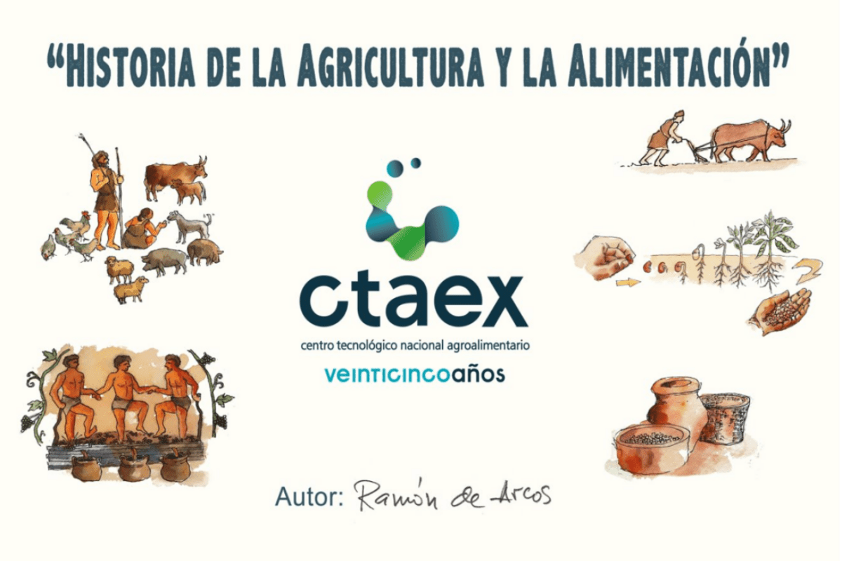 Ramón de Arcos ilustra los 25 hitos de la agricultura en la exposición del XXV Aniversario del Centro Tecnológico CTAEX